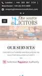 Mobile Screenshot of onesourcesolicitors.com